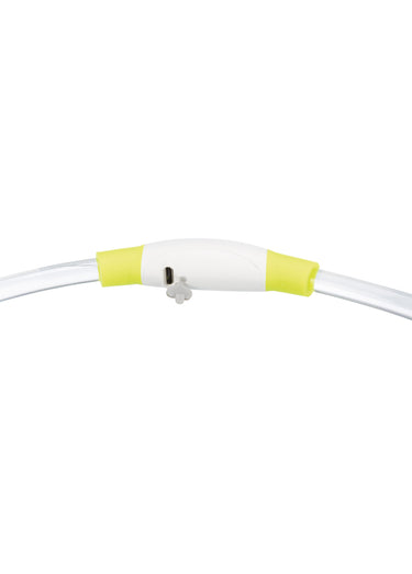 Anneau lumineux flash USB pour chien Vert