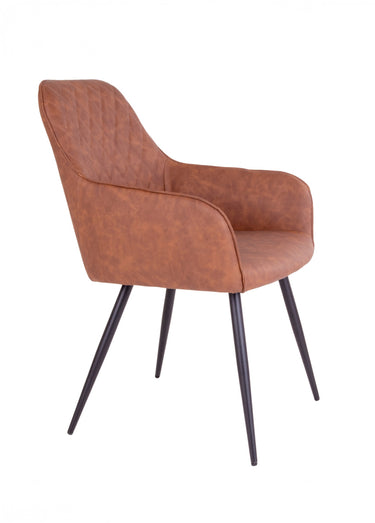 Chaises salle à manger thème vintage 1M Marron