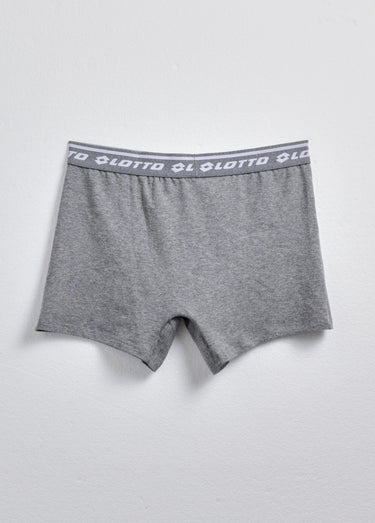 Boxer ceinture élastiquée logo, foncé Gris