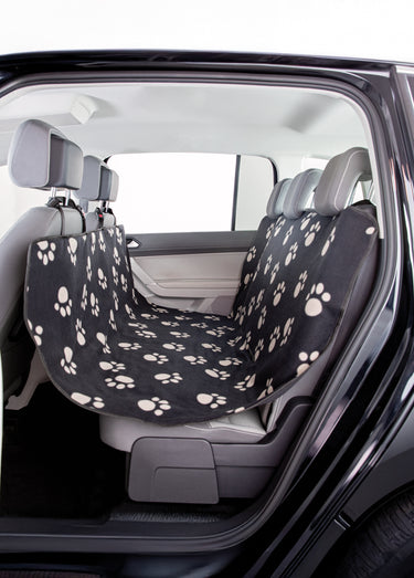 Couverture de voiture pour animaux Noir/Beige