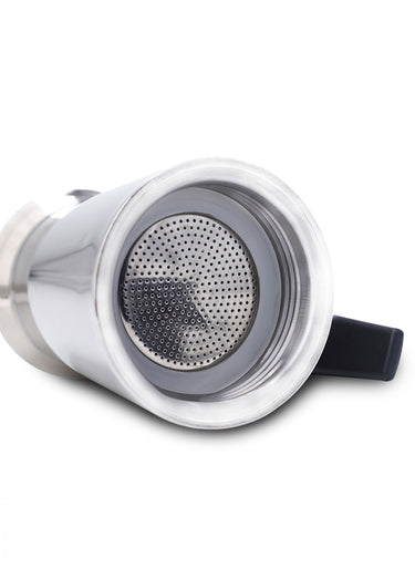 Cafetière italienne inox 450ml / 9 tasses Gris