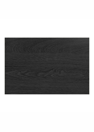 Table d'appoint portes façon volets NIKKO Noir