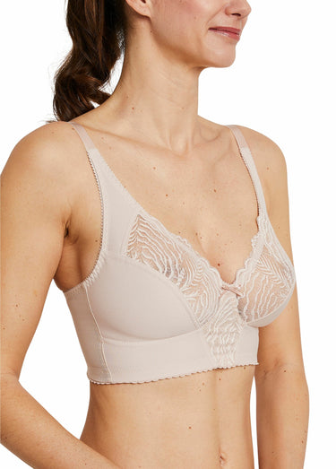 Soutien-gorge bustier sans armatures Poudré