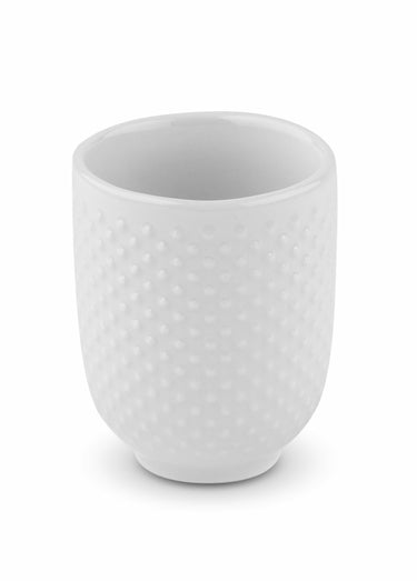 Tasses en porcelaine sans anse, Serenity Blanc