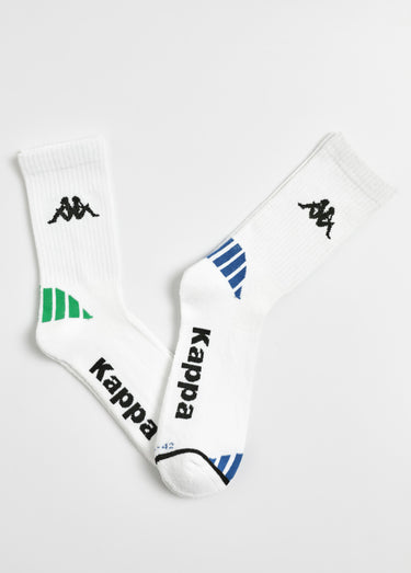 Chaussettes en coton recyclé, clair Blanc