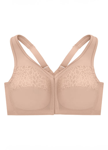 Soutien-gorge MagicLift Grandes Tailles Dos Nageur et Fermeture Frontale n°1206 Chair