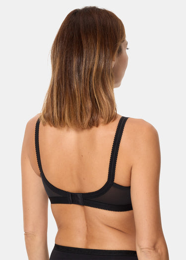 Soutien-gorge Coeur Croisé sans armatures Noir