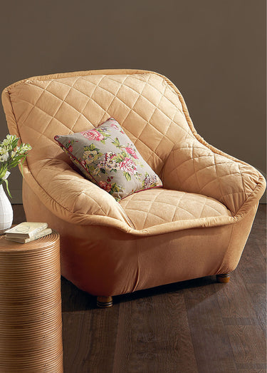 Housse préformée pour fauteuil ou canapé Beige