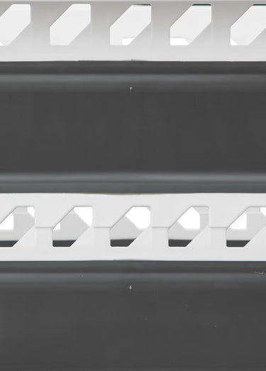 Panier à linge rétractable carré 40L Blanc/Gris