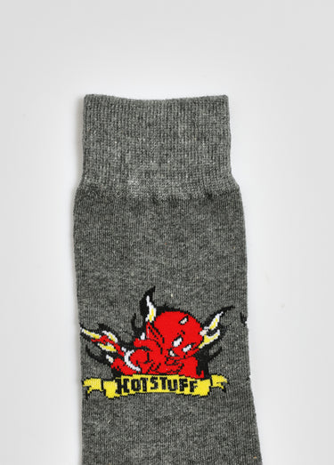 Paire de chaussettes, licence Hot Stuff Gris Fonce