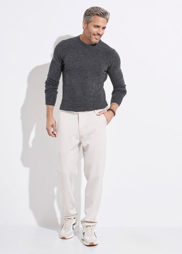 Pantalon coupe casual chic Beige