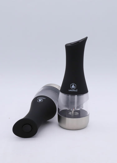 Moulin sel poivre électrique inox Aroma Inox / Noir