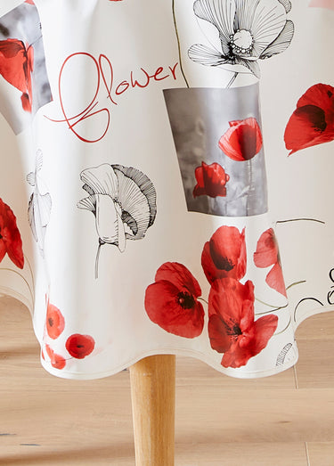 Nappe toile cirée imprimé fleuri Imprime