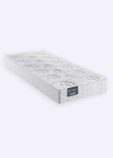 Matelas ferme latex 7 zones haute résilience, haut. 18cm Blanc
