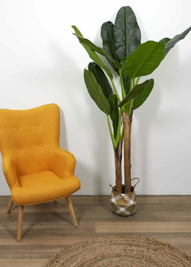 Grande plante artificielle, bananier Vert