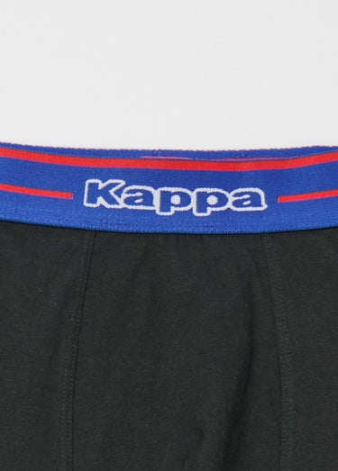 Boxer avec ceinture contrastante Bleu