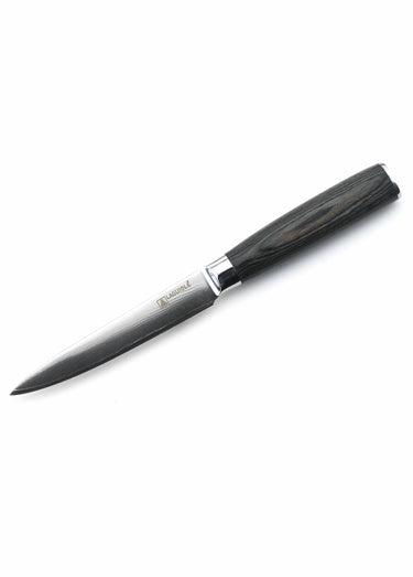 Couteau office acier 23cm Damarus Noir
