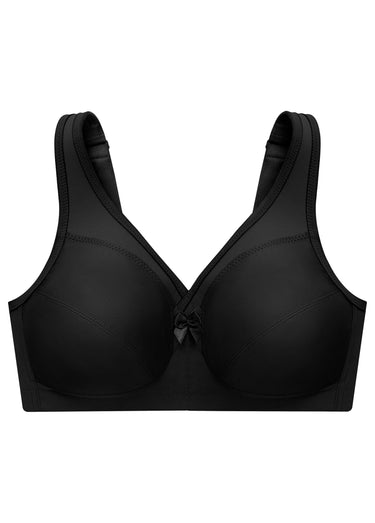 Soutien-gorge MagicLift Maintien Actif Sans Armatures Spécial Grandes Tailles n°1005 Noir