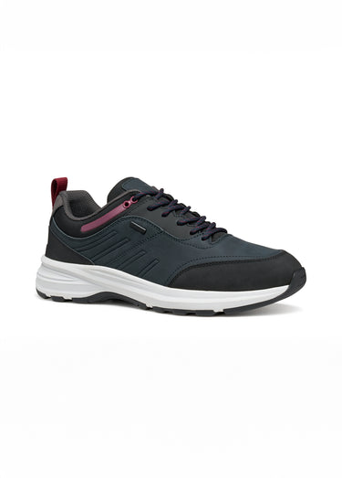 Baskets sportswear avec semelle technique Bleu Marine/Noir