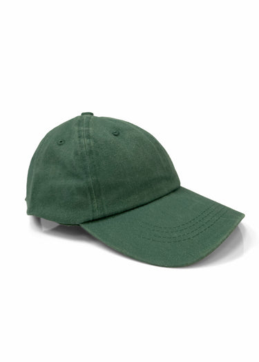 Casquette en pur coton, effet blanchi Vert