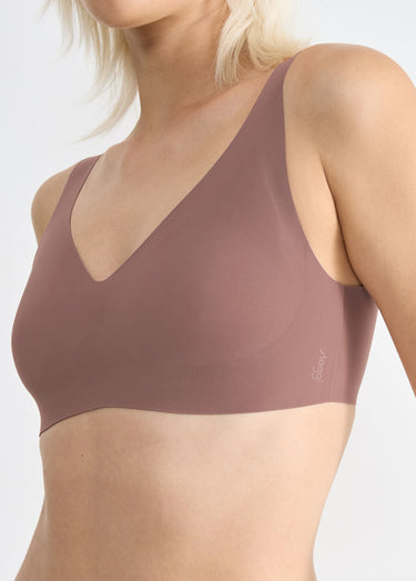 Soutien gorge invisible microfibre Cacao