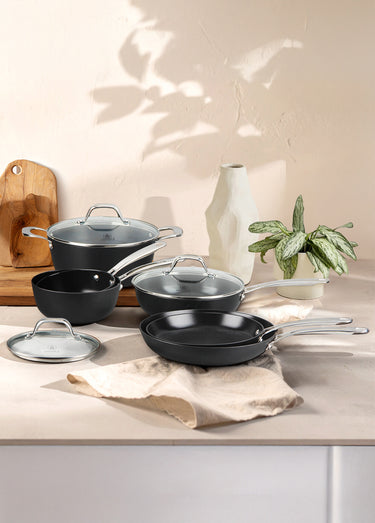 Set de cuisson 9 pièces Air Iron fonte Noir
