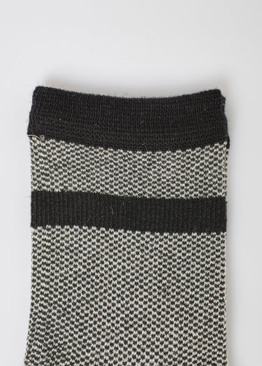 Lot de 2 Chaussettes assorties, damiers Gris