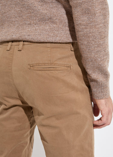 Pantalon chino chic poches italiennes Camel