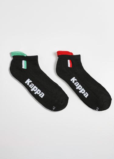 Lot de 2 Socquettes détail talon Noir