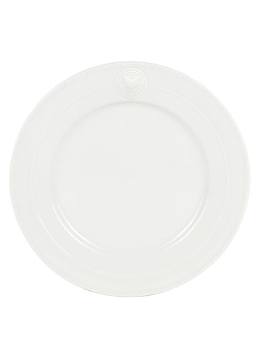 Service de table porcelaine 18 pièces uni Blanc