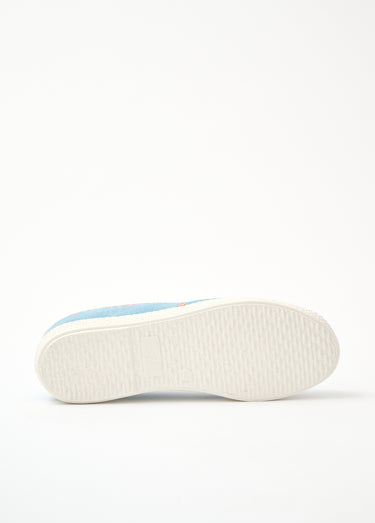 Espadrilles en jean largeur confort Denim Bleu