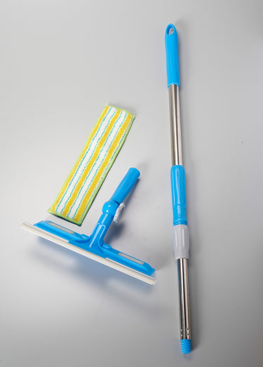 Nettoie vitre télescopique Bleu