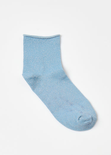 bords roulottés Bleu