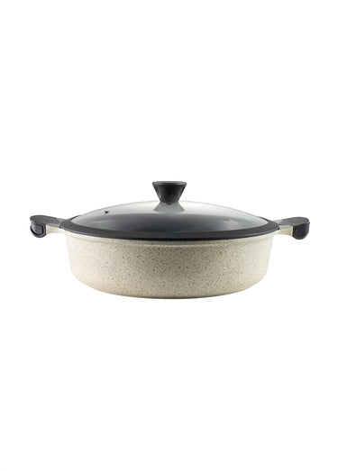 Sautoir 32cm alu et revêtement céramique Vert