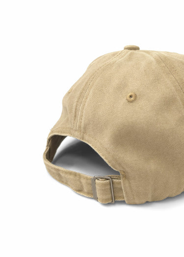 Casquette en pur coton, effet blanchi Beige