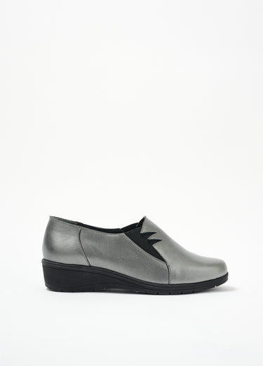 Mocassins souples élastiqués largeur confort Bronze