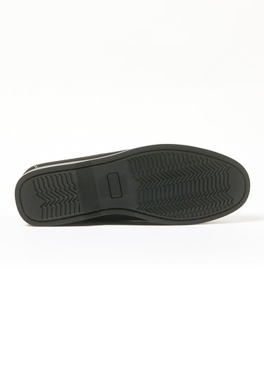 Chaussures bateau cuir Noir