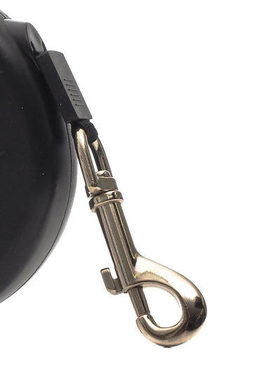 Laisse rétractable grand chien 45 kg Noir