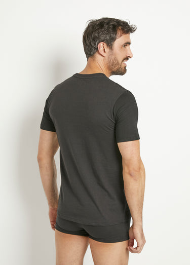 Ensemble T-shirt + boxer Noir