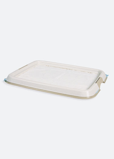 Bac toilettes pour chien NAPPY LOO Blanc