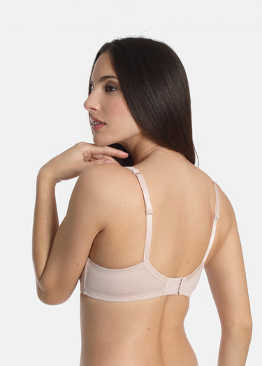 Soutien-gorge emboitant dentelle Peau