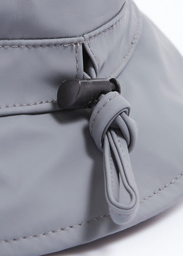 Chapeau de pluie doublé polaire Gris Clair