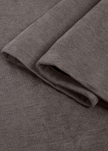 Rideau thermique occultant tissage jacquard finition oeillets Moka