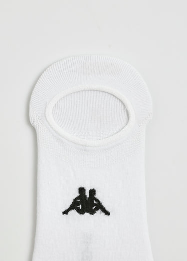 Socquettes invisibles, foncé Blanc