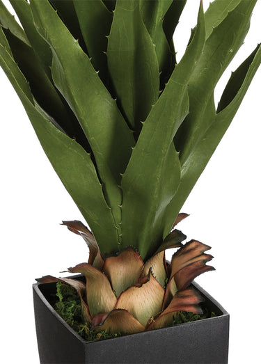 Plante artificielle en pot type agave Vert