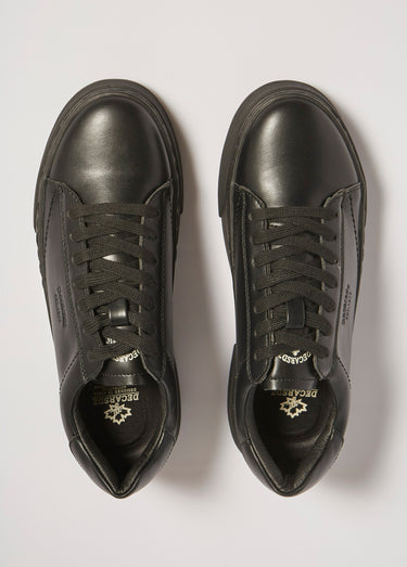 Sneakers sportswear chic monochromes Noir