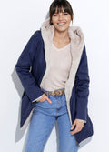 Marine/Beige