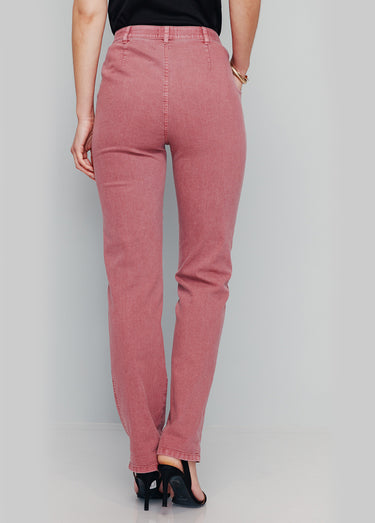 Pantalon MORPHOSTYLE tissu stretch Rose Indien