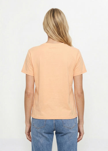 T-shirt manches courtes, Bisou salé Orange