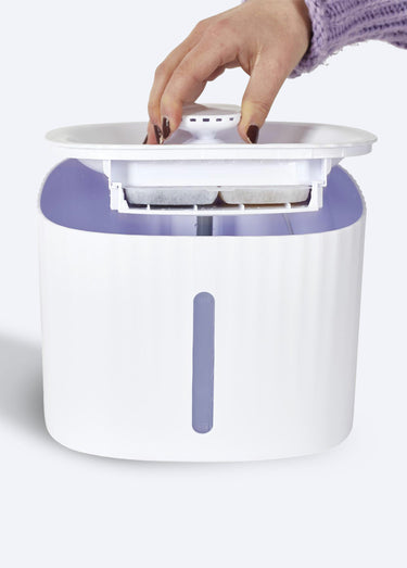 Distributeur fontaine à eau  automatique Blanc